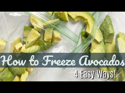 How to Freeze Avocado (4 Easy Ways)