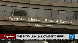 Extracurricular activities at TDSB schools to slowly return
