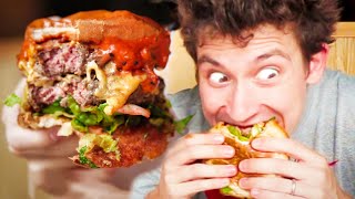 MONSTER Caramelised KIMCHI Burger - Best Burger in London!