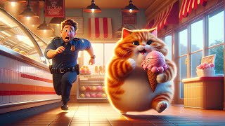 Cats and Ice Cream Planet - Cute cats 😿 #cat #cutecat #aicat