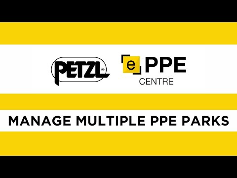 Petzl ePPEcentre- Manage multiple PPE parks and users