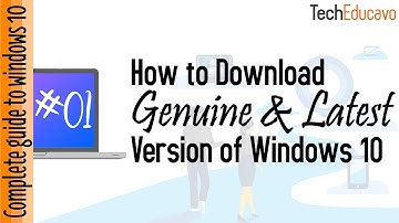 Downloading Windows 10 - Complete Guide to Windows 10 || TechEducavo