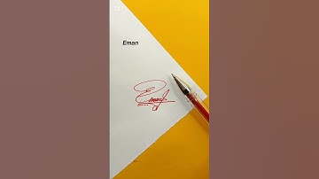 Sign your signature Eman ❤️