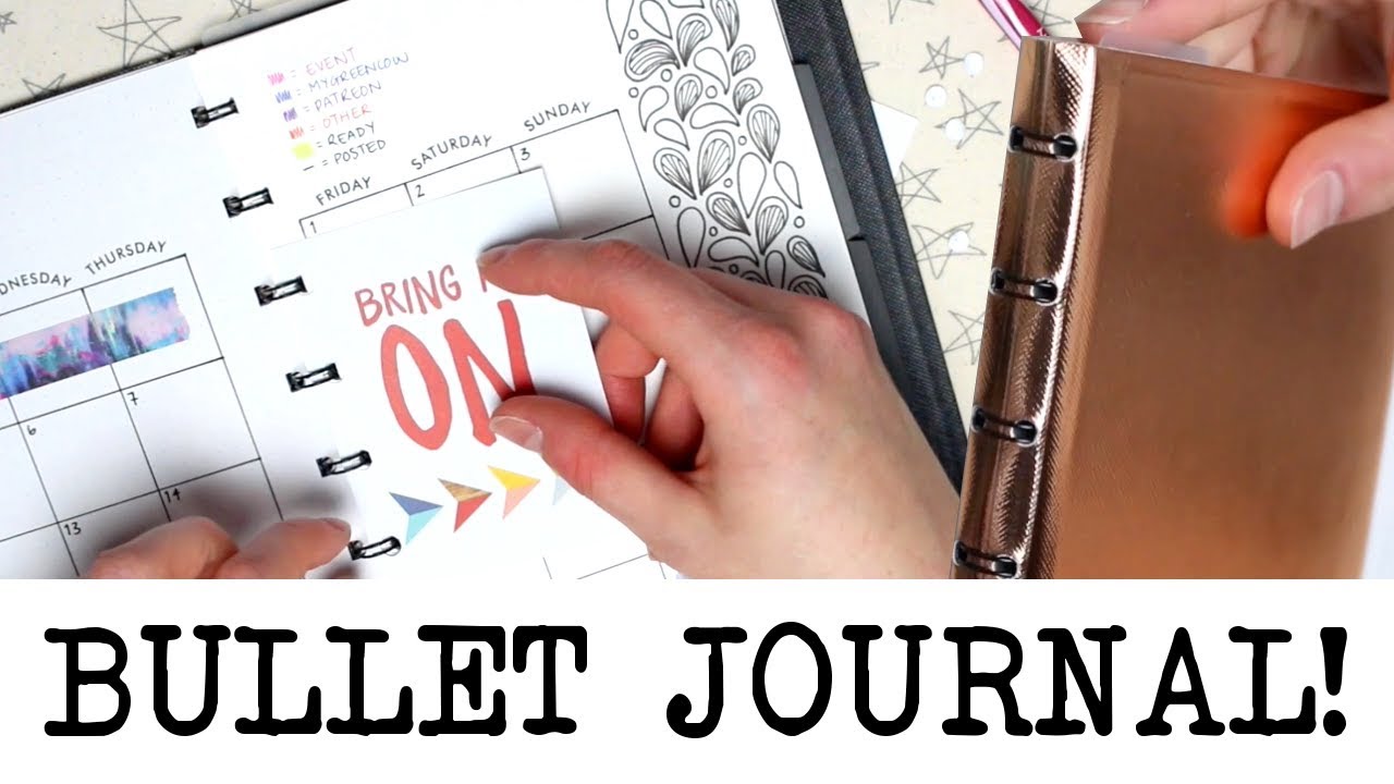 My New Filofax Bullet Journal! | MyGreenCow