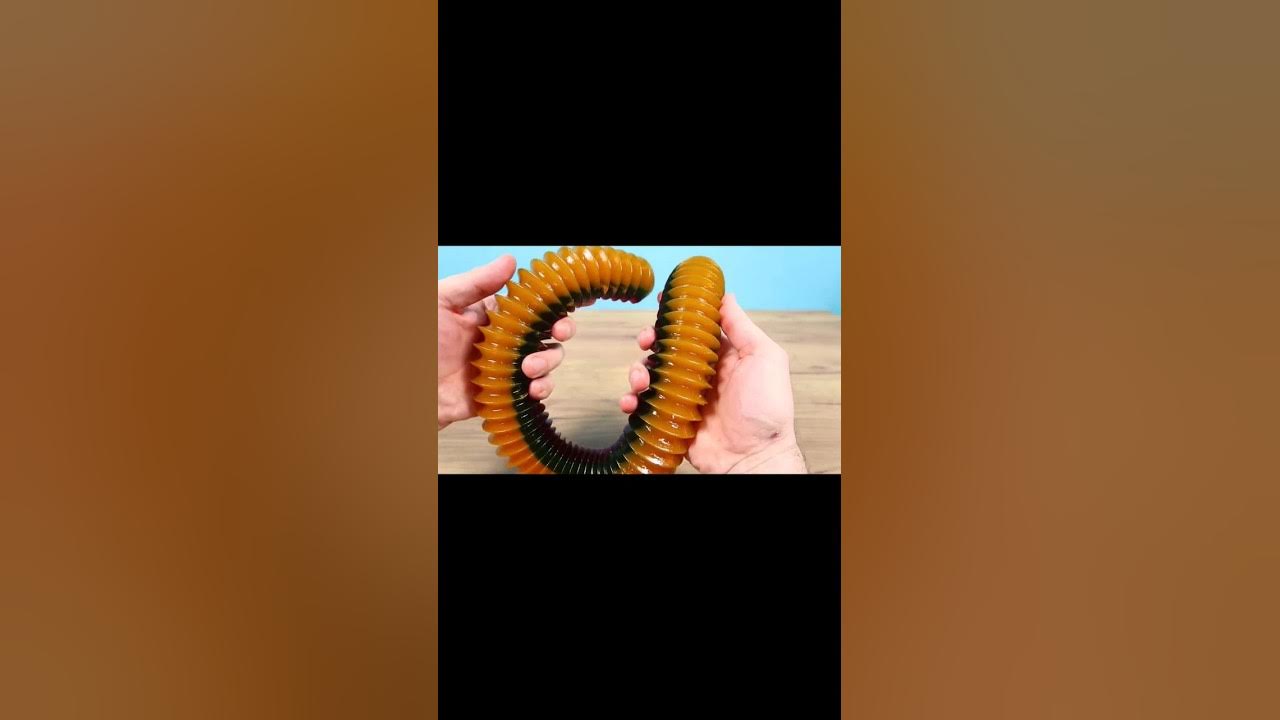 Огромный желейный червь своими руками! - YouTube