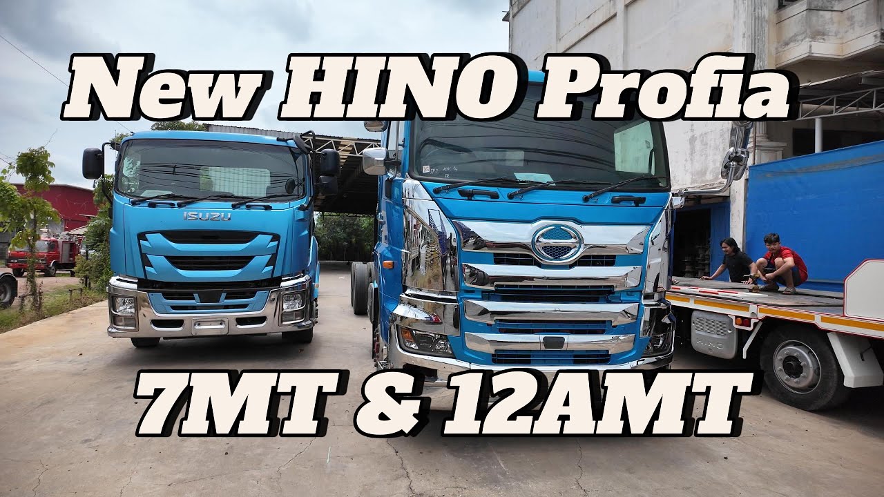 [รถญี่ปุ่น] พาดูเกียร์ NEW HINO PROFIA รุ่นใหม่ล่าสุดของประเทศญี่ปุ่น 4k 60FPS