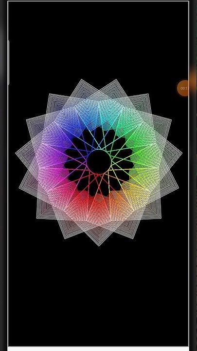 Superb graphics with python turtle #pythonturtle #teches #coding # ...