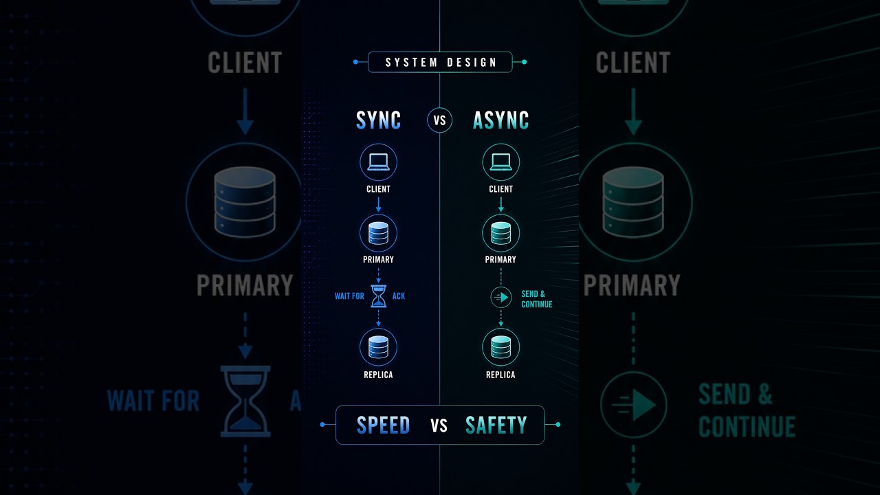 Sync vs Async Replication - YouTube