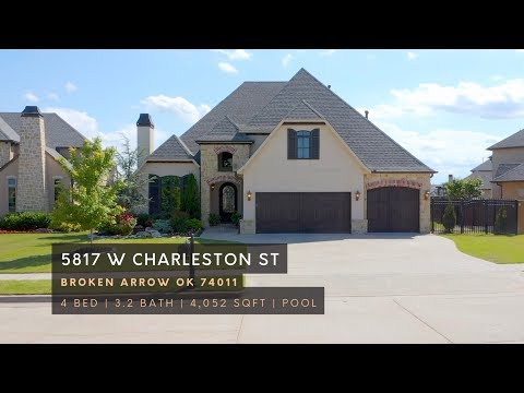5817 W Charleston St, Broken Arrow, OK home video tour
