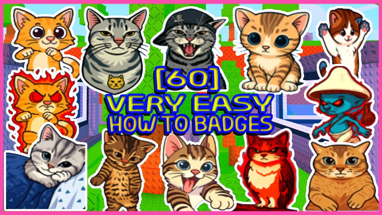 Roblox - How to get ALL 12 NEW Cats in Find a Cat [60]