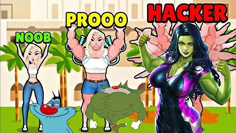 NOOB vs PRO vs HACKER | Lady Toss Challenge  | With Oggy And Jack | Apointalex Gaming |