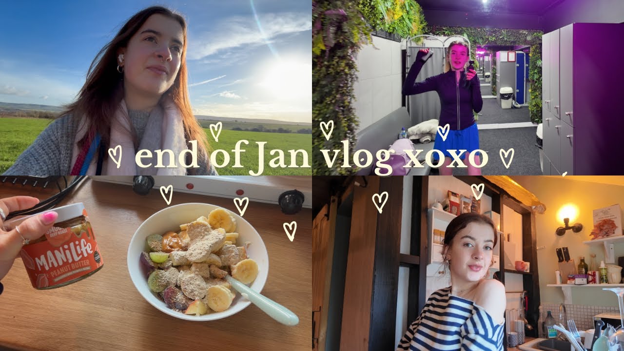 Chatty mini vlog - reading updates & half marathon plan xx