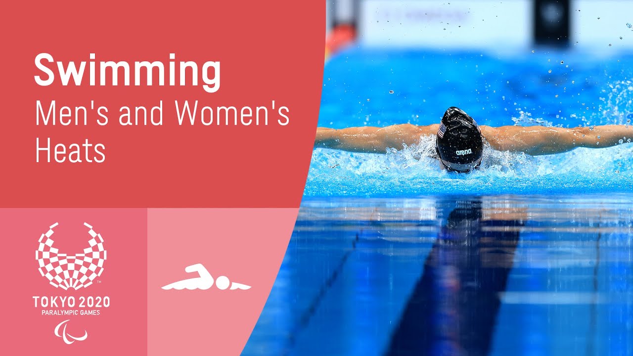 Swimming Heats Day 7 Tokyo 2020 Paralympic Games YouTube