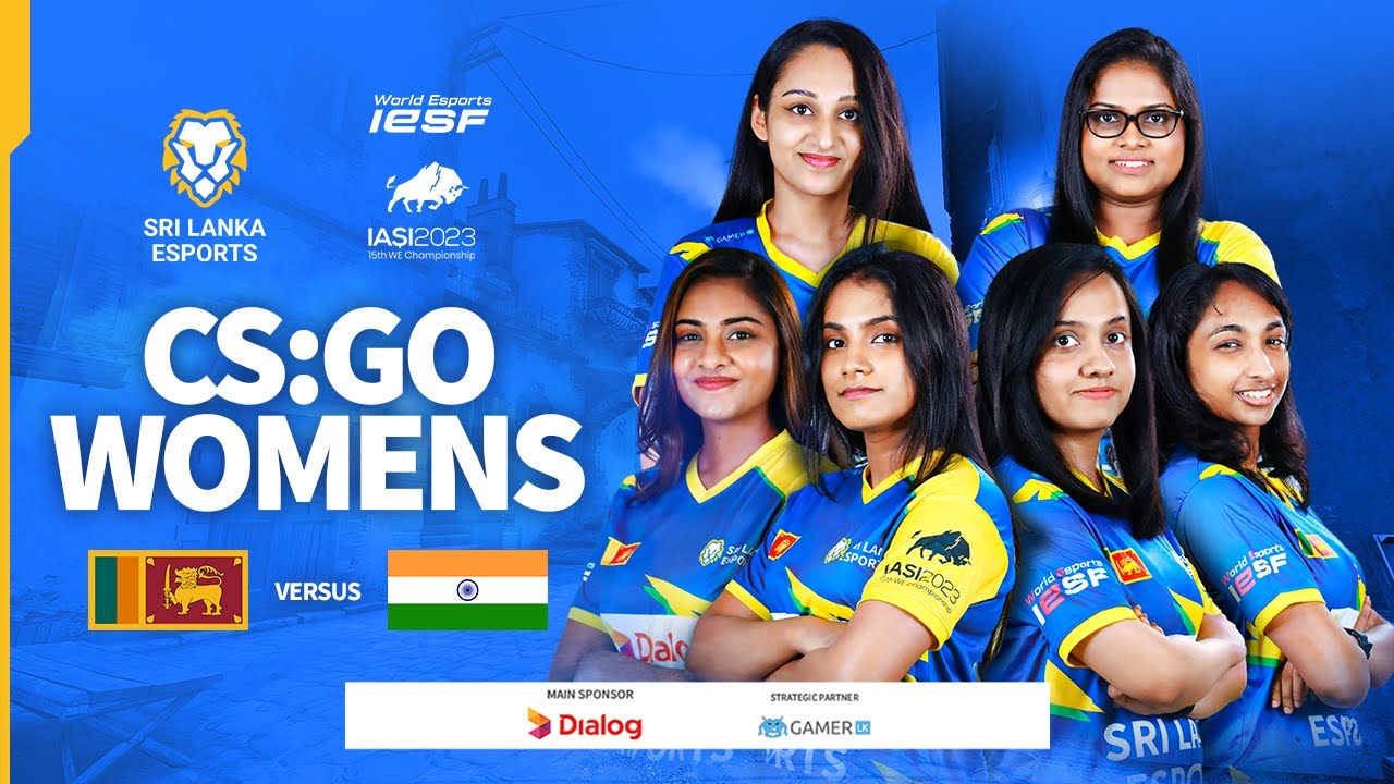 Team Sri Lanka vs Team India - IESF WEC 23 Asia Regional Qualifiers CS ...