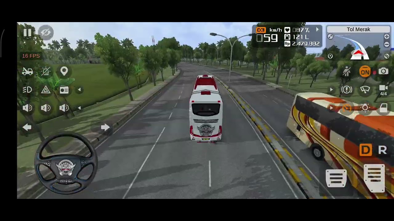 Part 1 in bus simulator indonesia