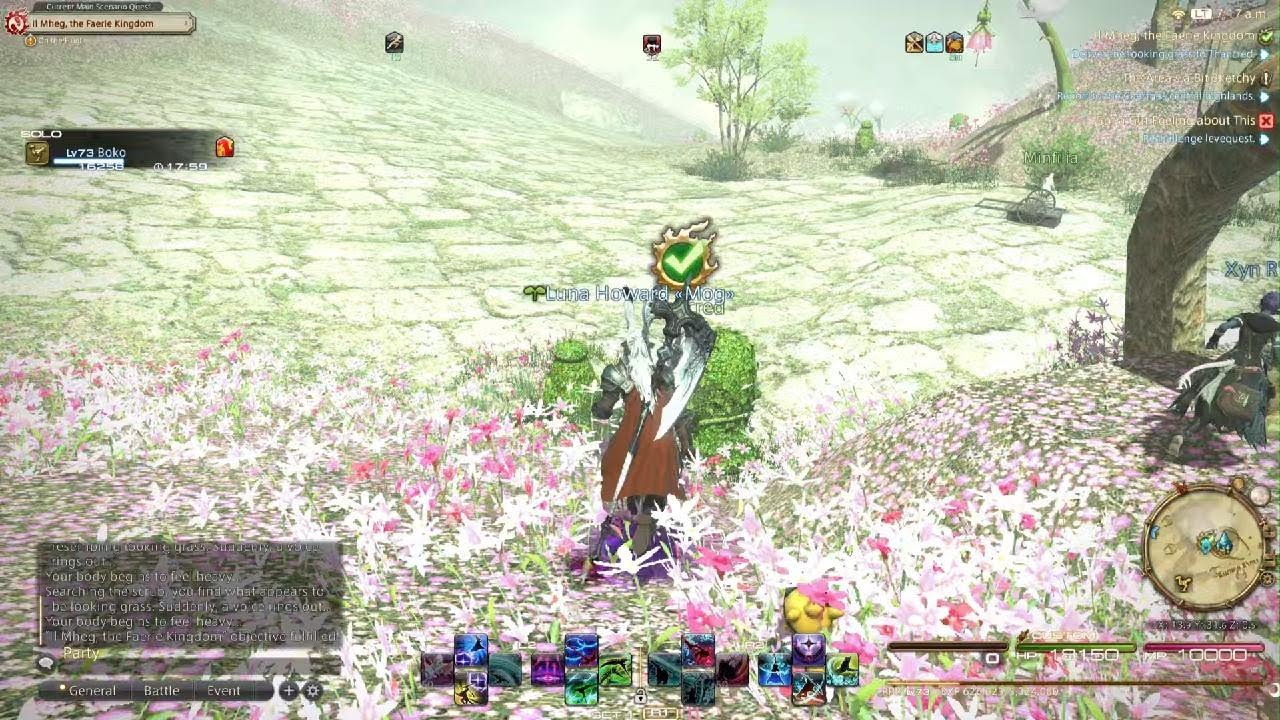 FF14 Meeting the fairy folk YouTube