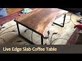 Live Edge Coffee Table Canada