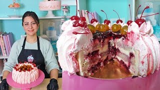 ВКУСНО Украсить Торт Белково Заварным Кремом (Без Сливок!) ВКУСНО Украсить Торт Белково Заварным Кремом (Без Сливок!)