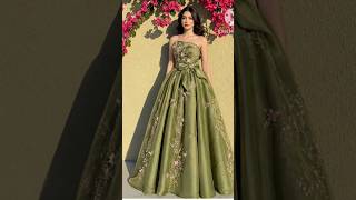 new collection crop top #anarkali #corean dress type gaun # frock design #partydress