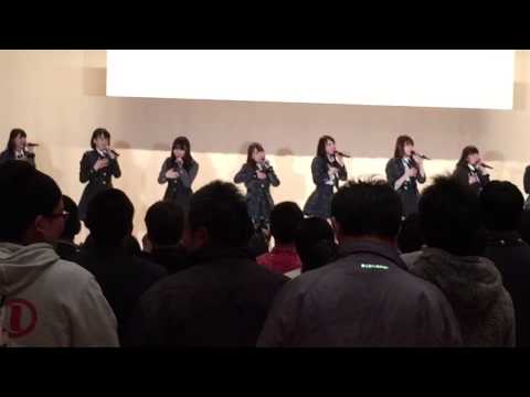 2015年3月11日AKB48被災地訪問福島県相馬市 桜の花びらたち