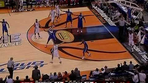 Memphis v. Kansas - 2009 Nov. 17 - Last 6 Minutes