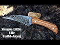 Making a hawksbill knife simple little life buildalong sslbuildalong maker