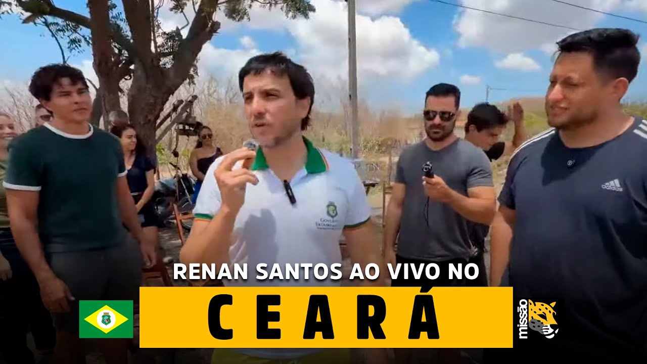 RENAN SANTOS E ARTHUR DO VAL NO CEARÁ - LIVE IRL