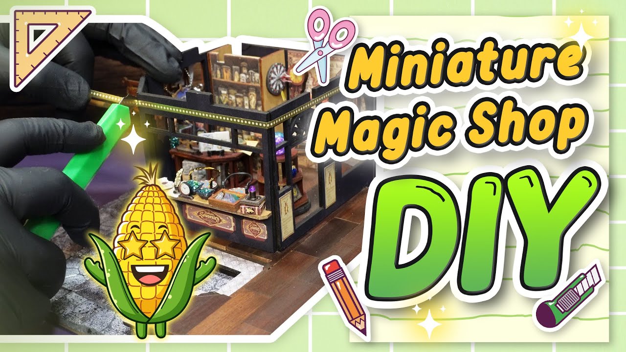 Building a Miniature Magic Shop Complex ✨ Part 1