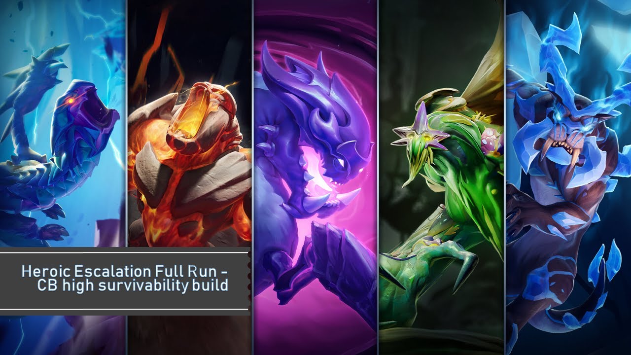 Heroic Escalation - Full Run (Chainblade high survivability build)