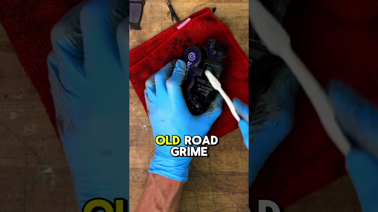 MOTORCYCLE BRAKE CALIPER REBUILD