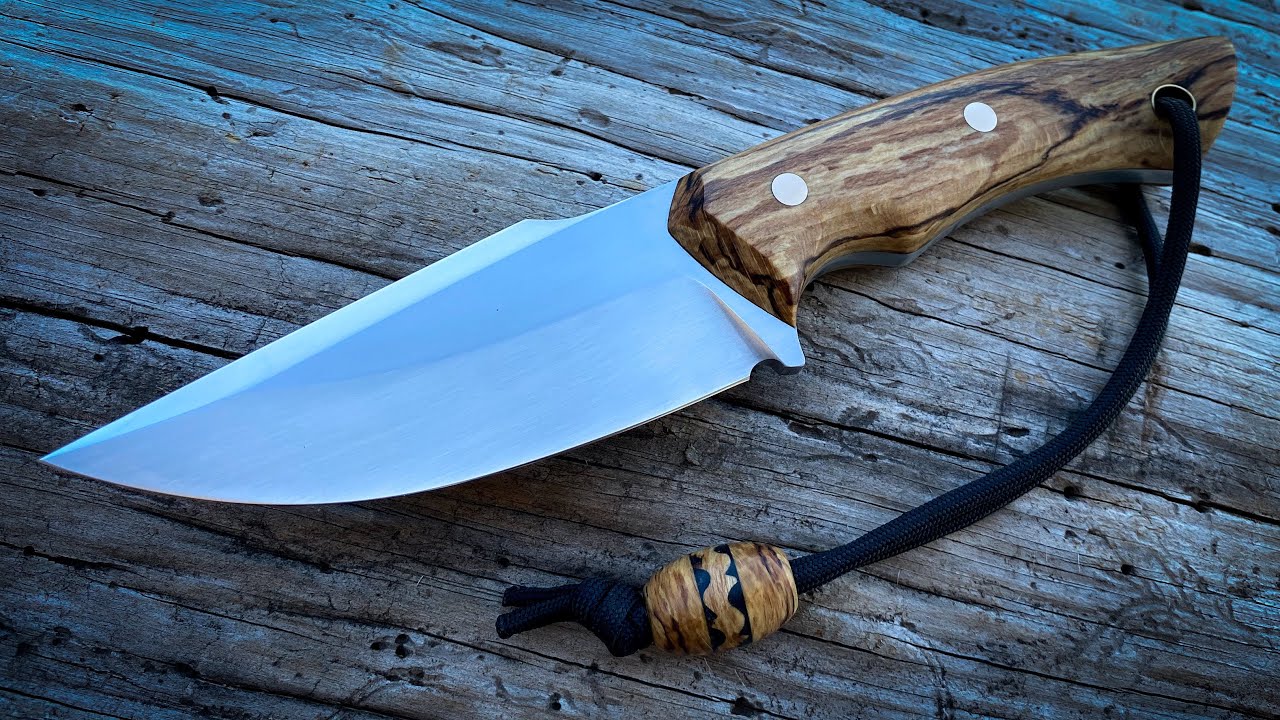 Make A Wooden Hunting Knife 