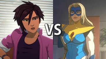 Invisigal vs Blonde Blazer