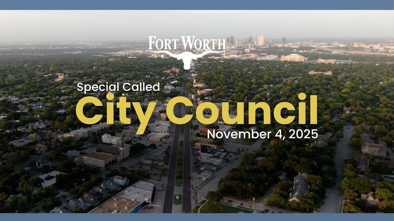 Full Meeting - Special Called City Council meeting | November 4, 2025 ...
