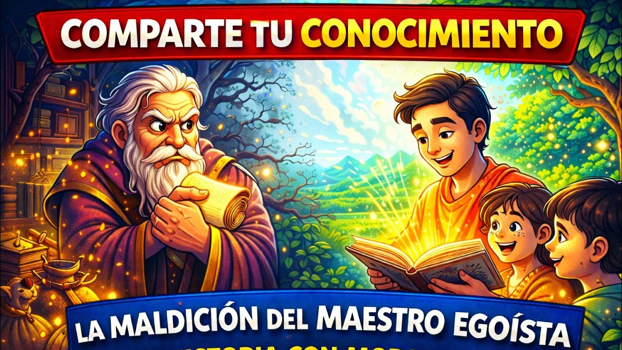 Comparte Tu Conocimiento | La Maldición del Maestro Egoísta | Historia con Moraleja