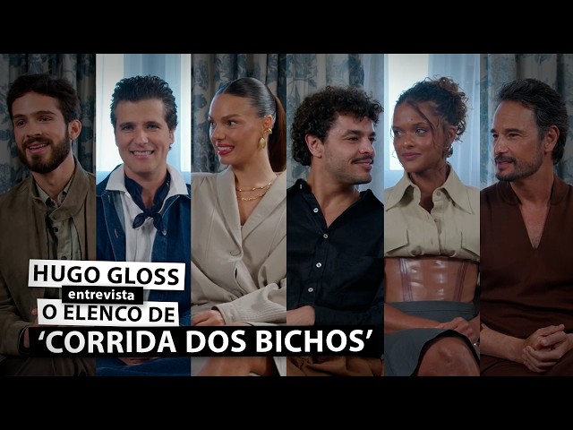Hugo Gloss entrevista elenco de 