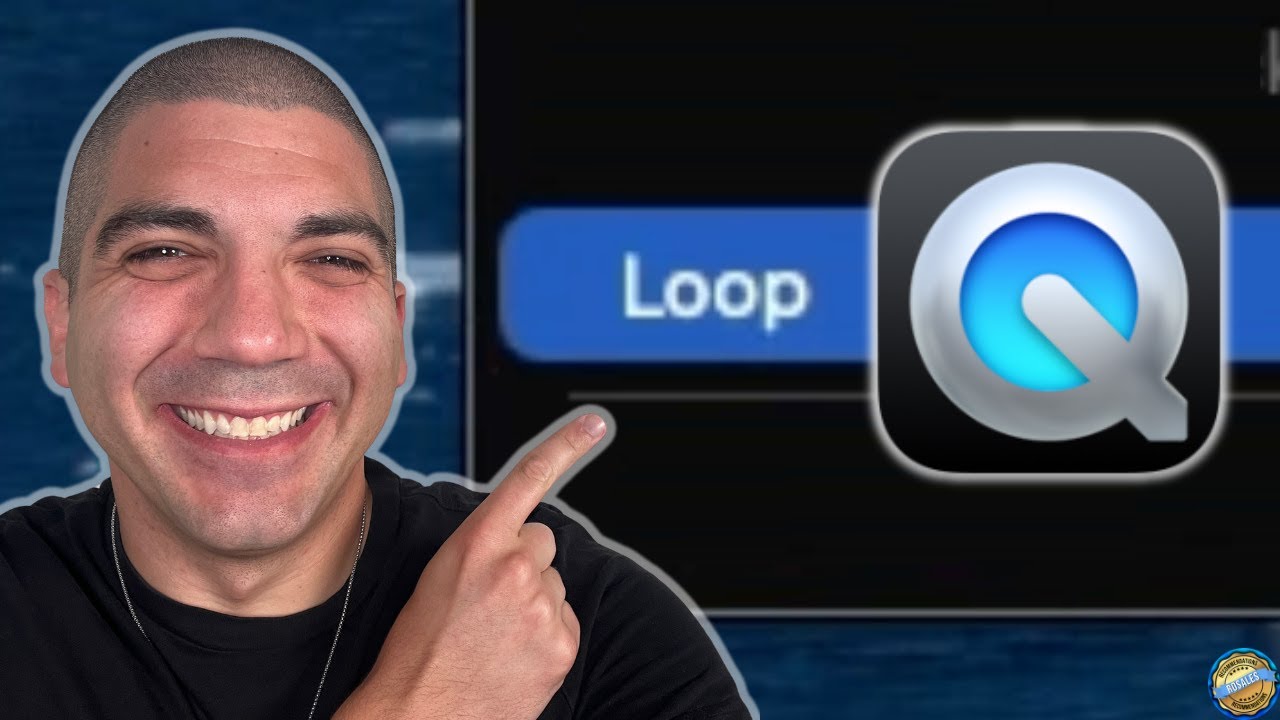 Как зациклить видео или аудио в Quicktime Player (за 10 секунд)