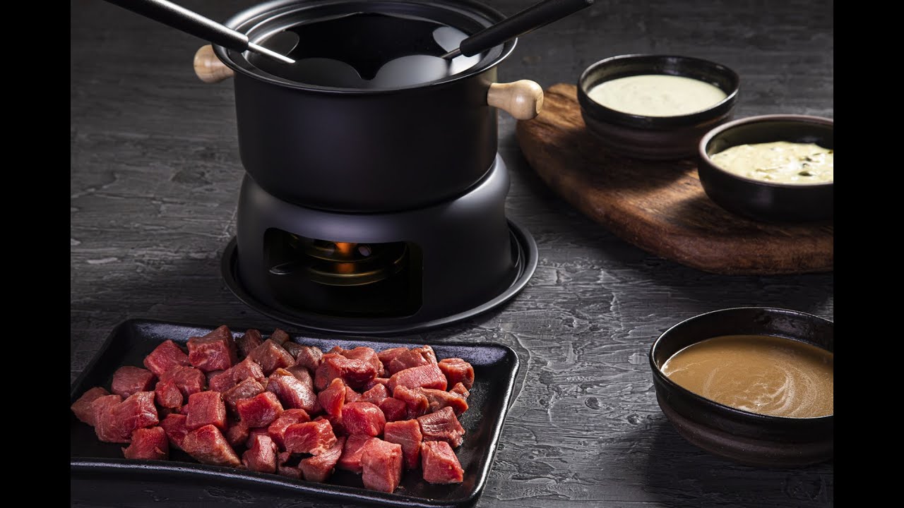 Como fazer fondue de carne