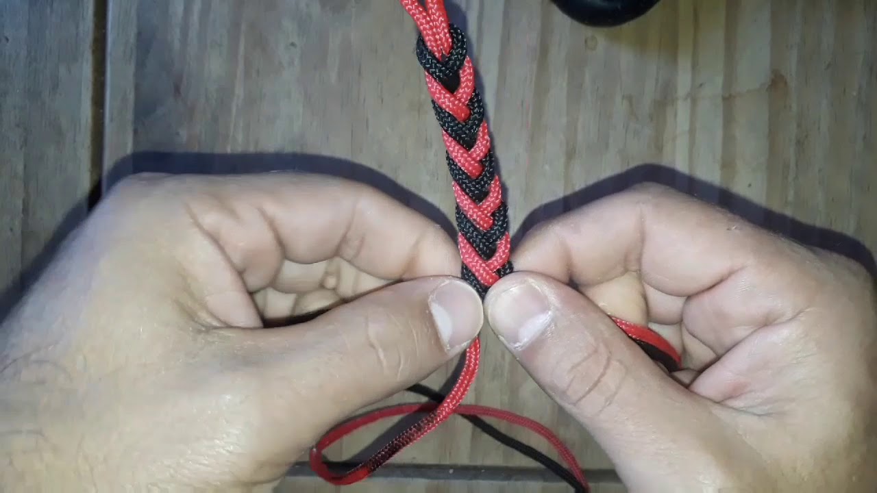 2 formas de trança 4 tentos.