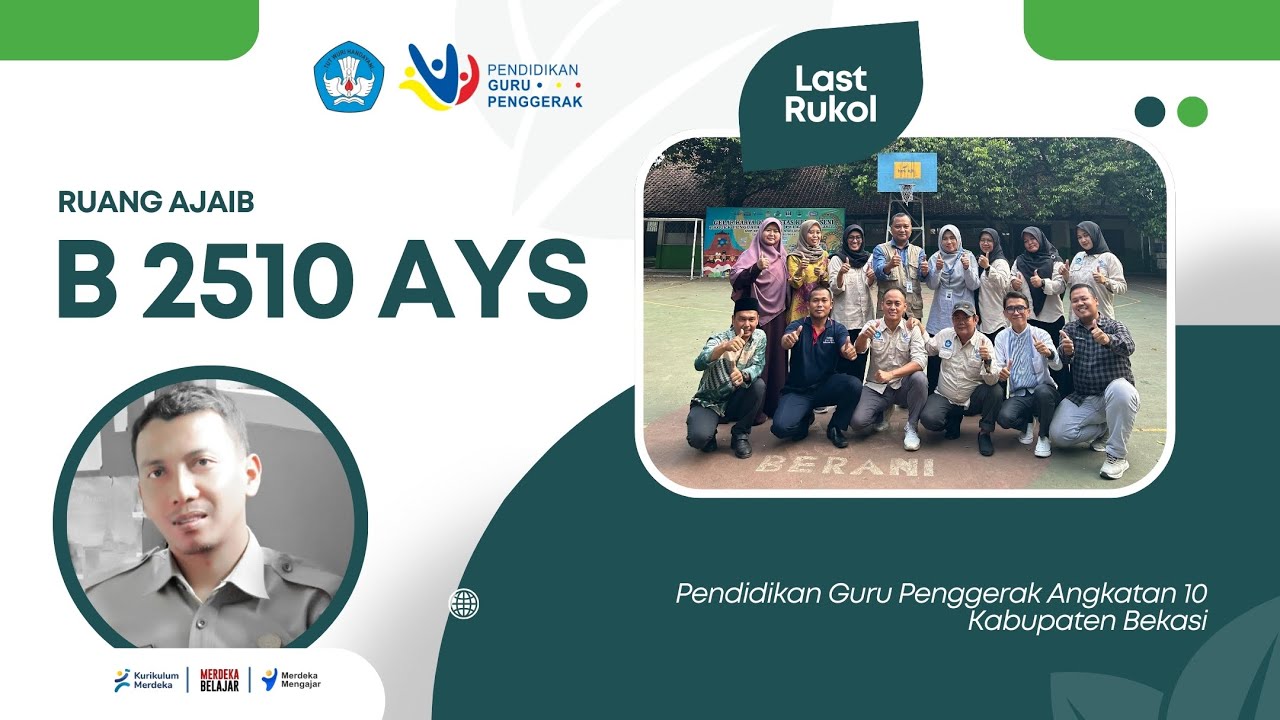 Ruang Ajaib B 2510AYS - PGP A10 Kabupaten Bekasi - YouTube