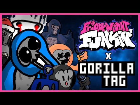 FNF VS Gorilla Tag: Gorilla Night Battle