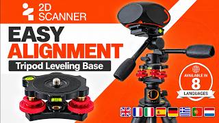 2Dscanner - Tutorial 08 - S3 Tripod Leveling Base: Exactly 90° in Seconds #2Dscanner