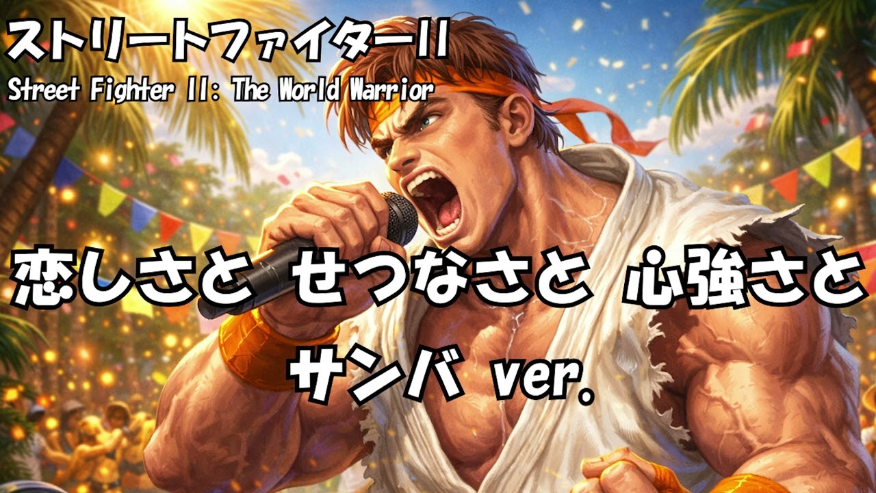 ストリートファイターII MOVIE(Street Fighter II: The World Warrior) - 恋しさと せつなさと 心強さと | Samba ver.