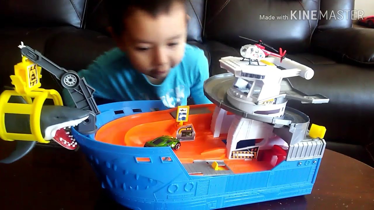 ADVENTURE FORCE SHARK ATTACT Playset by KJ - YouTube