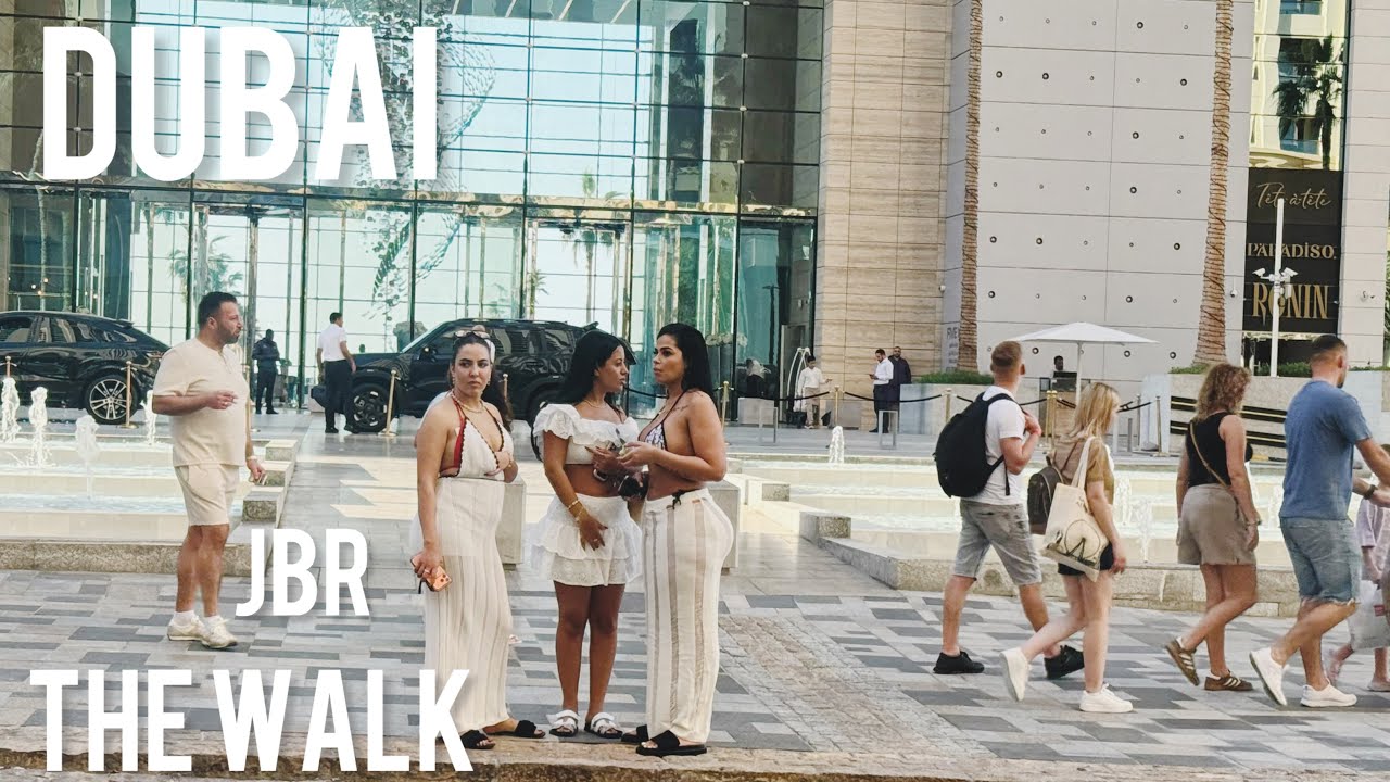 Dubai 2026 [4K] Amazing JBR Dubai The walk