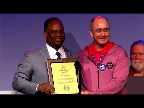 Jesse Jackson, UAW Social Justice Award