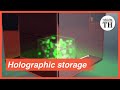 What are holographic storage devices?