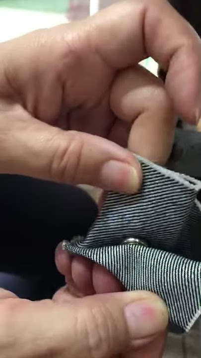 How to attaching Snap Buttons part1