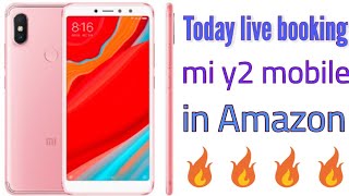 Today live booking mi y2 mobile in Amazon cash on delivery🔥