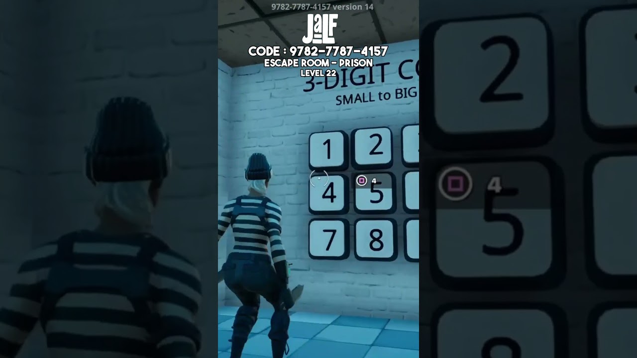 ESCAPE ROOM - PRISON (LEVEL 22) / SHORT JALF