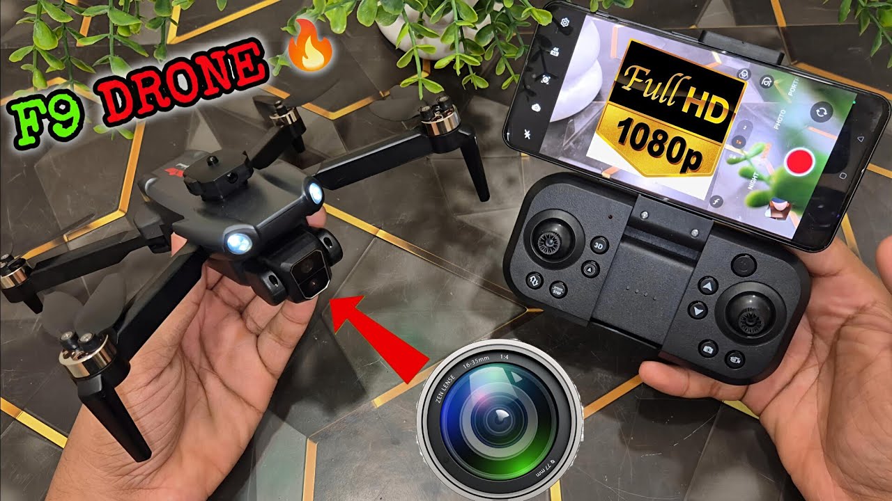 Rc Drone under 3000 RS 🔥. F9 brushless Motor Drone 